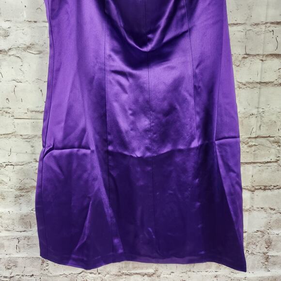 Retrofete Janessa Mini Dress in Royal Purple Medium NWT Sleeveless - Picture 5 of 12